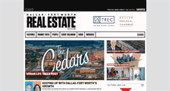 Desktop Screenshot of dfwrealestatereview.com